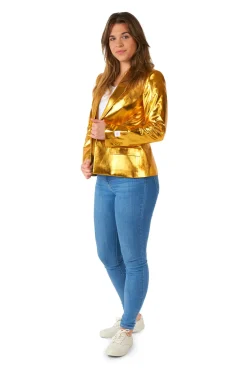 OppoSuits Groovy Gold blazer