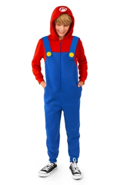 OppoSuits Mario onesie kinderen