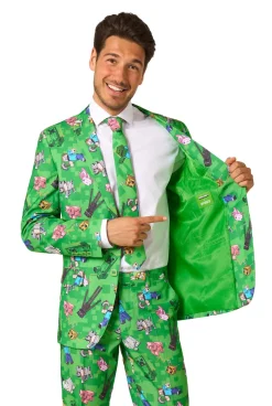 OppoSuits Minecraft kostuum heren