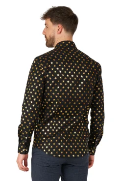OppoSuits Shiny Polka Star blouse
