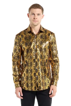 OppoSuits Shiny Snake blouse