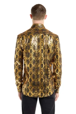 OppoSuits Shiny Snake blouse
