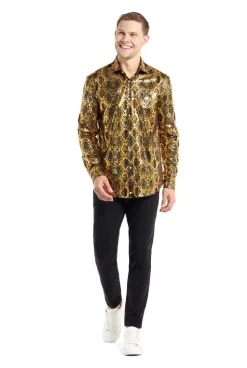 OppoSuits Shiny Snake blouse