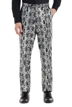 OppoSuits Silver Snake kostuum heren