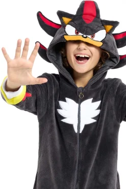 OppoSuits Sonic Shadow onesie kinderen