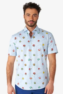OppoSuits Super Mario Icons blouse kort