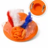 Oranje Hoedje met clips
