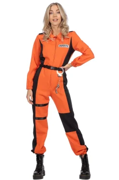 Oranje Overall Inmate Dames