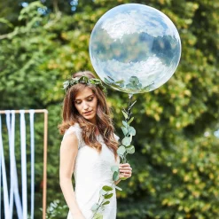 Orbz ballon met bladslinger Botanical