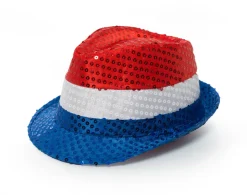 Pailletten gleufhoedje Nederland