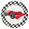 Papieren bordjes Racing
