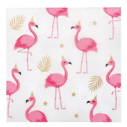 Papieren servetten Flamingo 20st