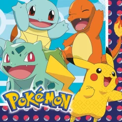 Papieren servetten Pokemon