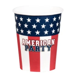 Papieren bekertjes American Party 10st