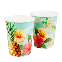 Papieren Bekertjes paradise 10st