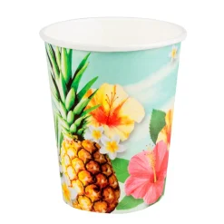 Papieren Bekertjes paradise 10st