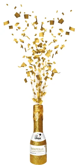Party Popper Champagnefles klein