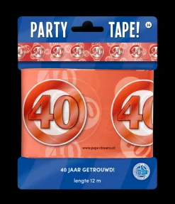 Party Tape - 40 jaar getrouwd