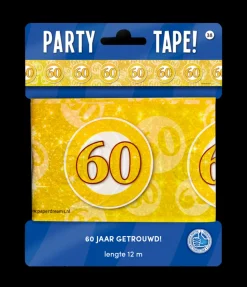 Party Tape - 60 jaar getrouwd