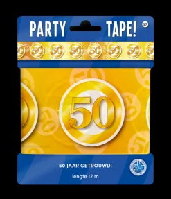 Party Tape - 50 jaar getrouwd