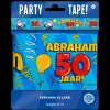 Party Tape - Abraham 50 jaar cartoon