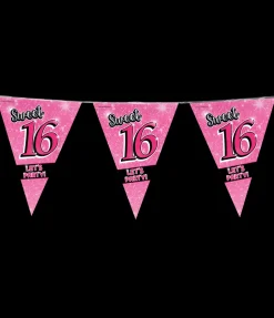 Party Vlaggen - Sweet 16