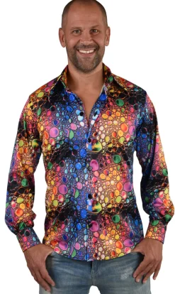 Partyblouse colour drops