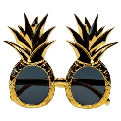 Partybril Ananas goud