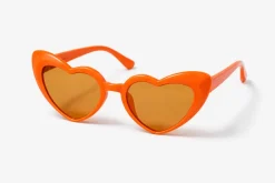 Partybril Oranje Hart