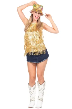 Party Top Glamorous franje