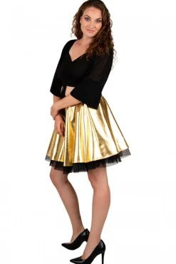 Petticoat rok metallic