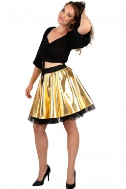 Petticoat rok metallic
