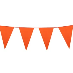 PE Vlaggenlijn oranje 25m