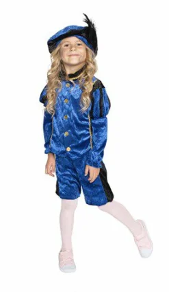 Pietenkostuum velours voor kinderen