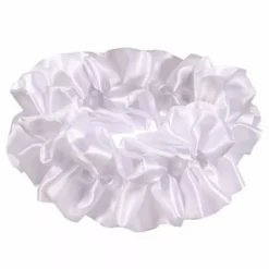 Pietenkraag satijn wit