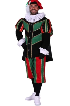 Pietenpak Pamplona ribfluweel met cape