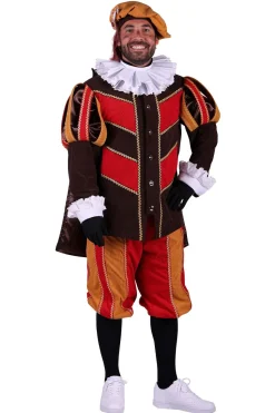 Pietenpak Pamplona ribfluweel met cape