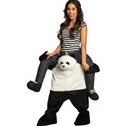 Piggyback Funny Panda volwassenen