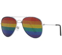 Pilotenbril regenboog