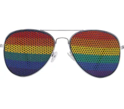 Pilotenbril regenboog