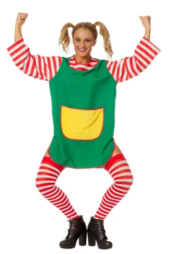 Pippi Langkous Jurkje voor Dames