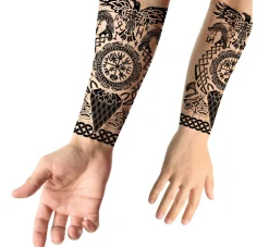 Plakbare Tattoos Viking