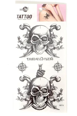 Plaktattoos Doodskop