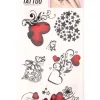 Plaktattoos Hartjes Mix