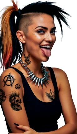 Plaktattoos Punk