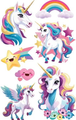 Plaktattoos Unicorn