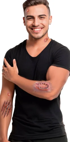 Plaktattoos Zombie Bite