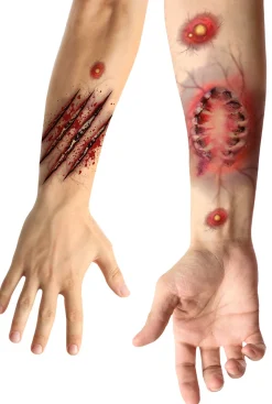 Plaktattoos Zombie Bite