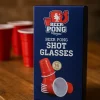 Plastic shotglaasjes Red Cups 16st