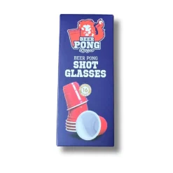 Plastic shotglaasjes Red Cups 16st